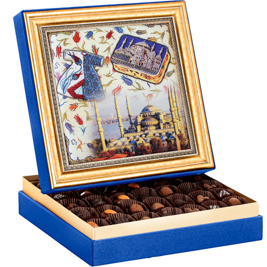 Sultanahmet ve Laleler Çikolata Kutusu